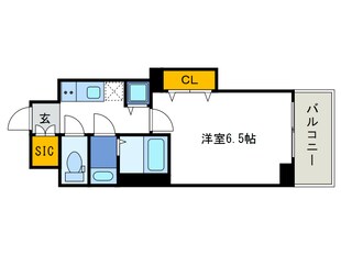 レオンコンフォート難波ミラージュの物件間取画像